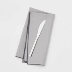 3pc Knife Set - Room Essentials™: Stainless Steel Dinner Knives, Dishwasher-Safe, Silver, Service For 3