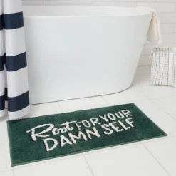 20"x30" Bath Rug Green - Room Essentials™