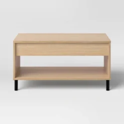 Mixed Materials Wood And Metal Lift Top Coffee Table With Storage Natural Wood - Room Essentials™ 6 Mixed Materials Wood And Metal Lift Top Coffee Table With Storage Natural Wood - Room Essentials™ -Room Essentials GUEST 1f3f912b 8af7 4c3d 8a2a 5dddef217475