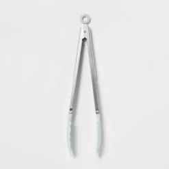 Tongs Mint Green - Room Essentials™: Stainless Steel Kitchen & Cooking Tongs, Dishwasher-Safe, 13.68" Length -Room Essentials GUEST 294968c2 ed09 412a 990e 5292b82b63a8