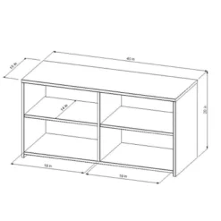 Storage TV Stand For TVs Up To 43" Black - Room Essentials™ -Room Essentials GUEST 2994372d 728c 4740 af09 2db13e3e29d3