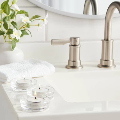 12pk Unscented Tealights White - Room Essentials™: Paraffin Wax, 4hr Burn Time, 1 Wick Tea Lights 1 12pk Unscented Tealights White - Room Essentials™: Paraffin Wax, 4hr Burn Time, 1 Wick Tea Lights