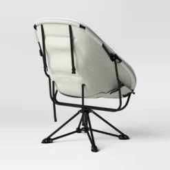 Padded Hex Swivel Dorm Chair Cream - Room Essentials™: Upholstered College Dorm Essential, No Assembly Required -Room Essentials GUEST 3593e4e8 0f88 4901 ad35 3d57ce49065b