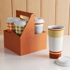 Coffee Cup And Carrier Set - Room Essentials™