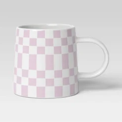 16oz Stoneware Checkerboard Mug - Room Essentials™ -Room Essentials GUEST 3dc997fa 62cf 47fb 8989 e4a62d5f0b80