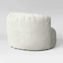 Memory Foam Filled Bean Bag Chair With Corduroy Cover Cream - Room Essentials™ -Room Essentials GUEST 4b1ffad6 f677 4920 9514 7683cf56b0e7