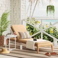 Outdoor Chaise Cushion - Room Essentials™