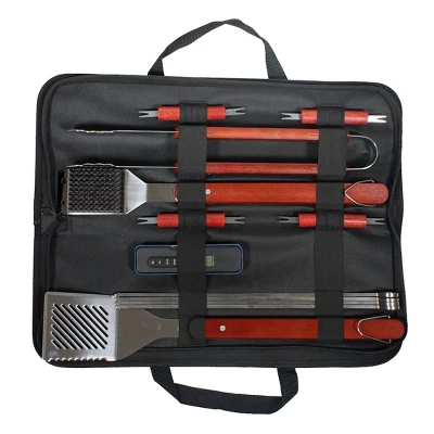 17pc BBQ Stainless Steel Grill Spatula Set Black - Room Essentials™ 5 17pc BBQ Stainless Steel Grill Spatula Set Black - Room Essentials™ - Image 5