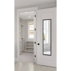 13.5" X 49.5" Framed Door Mirror - Room Essentials™ -Room Essentials GUEST 74f4ef50 1837 418f 857c 35b26d991e4a