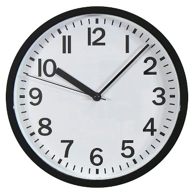 9" Round Wall Clock - Room Essentials™ 3 9" Round Wall Clock - Room Essentials™ - Image 3