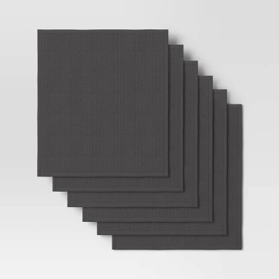 6pc Bar Mops Kitchen Textile Set - Room Essentials™ 2 6pc Bar Mops Kitchen Textile Set - Room Essentials™ - Image 2