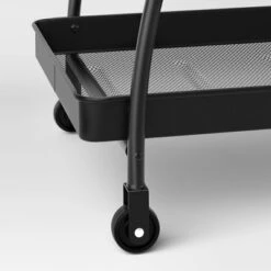Metal Mesh Rolling Bar Outdoor Serving Cart Black - Room Essentials™ 6 Metal Mesh Rolling Bar Outdoor Serving Cart Black - Room Essentials™ -Room Essentials GUEST 9ad36d33 d1a5 40d3 9dce 60975635070e