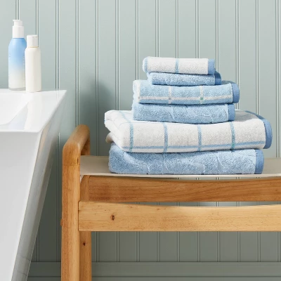 6pc Bath Towel Bundle Set - Room Essentials™ 1 6pc Bath Towel Bundle Set - Room Essentials™