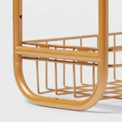 On The Wall 2 Tier Shelving Rack Metallic Gold - Room Essentials™ 5 On The Wall 2 Tier Shelving Rack Metallic Gold - Room Essentials™ -Room Essentials GUEST aafc9cdc 5489 4442 bc5b c3023c0e1c29