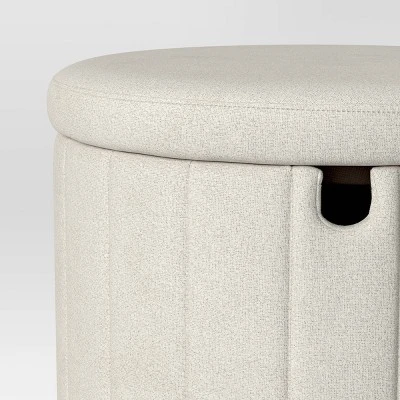 Folding Round Storage Ottoman - Room Essentials™ 4 Folding Round Storage Ottoman - Room Essentials™ - Image 4