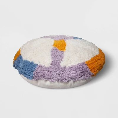 Peace Sign Printed Plush Round Throw Pillow - Room Essentials™ 2 Peace Sign Printed Plush Round Throw Pillow - Room Essentials™ - Image 2