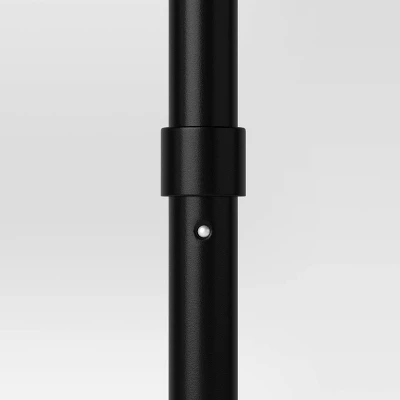 6' Round Outdoor Patio Market Umbrella With Black Pole - Room Essentials™ 4 6' Round Outdoor Patio Market Umbrella With Black Pole - Room Essentials™ - Image 4