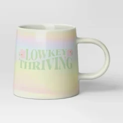 16oz Stoneware Low Key Thriving Mug - Room Essentials™: Coffee Cup, Microwave & Dishwasher Safe Drinkware 5 16oz Stoneware Low Key Thriving Mug - Room Essentials™: Coffee Cup, Microwave & Dishwasher Safe Drinkware -Room Essentials GUEST ce99bd36 0ec6 4d7e 9106 1b3f77cc3cd4