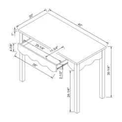 Wavy Writing Desk With Drawer Natural - Room Essentials™ 11 Wavy Writing Desk With Drawer Natural - Room Essentials™ -Room Essentials GUEST d2b9f128 959f 45ff b39c c03bf50c3572
