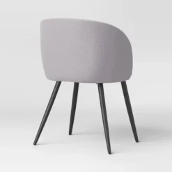 Set Of 2 Upholstered Barrel Back Dining Chairs With Metal Base Dining Chair Gray - Room Essentials™ 6 Set Of 2 Upholstered Barrel Back Dining Chairs With Metal Base Dining Chair Gray - Room Essentials™ -Room Essentials GUEST d6dd121a cf0a 446d b4b2 b2363f6952a9