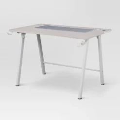 Gaming Dorm Desk With LED Lights And Headphone Holder - Room Essentials™ 35 Gaming Dorm Desk With LED Lights And Headphone Holder - Room Essentials™ -Room Essentials GUEST dcfdddf4 621d 458f ad92 023f42388acc