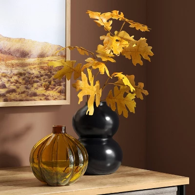 Ceramic Gourd Vase - Room Essentials™ 1 Ceramic Gourd Vase - Room Essentials™