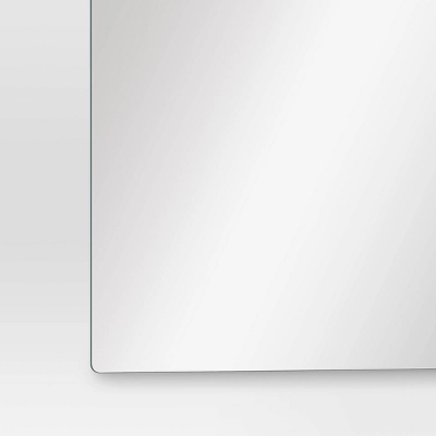 (Set Of 4) 12"x12" Frameless Mirrors Silver - Room Essentials™: Modern Square Wall Mount, No Frame Required 3 (Set Of 4) 12"x12" Frameless Mirrors Silver - Room Essentials™: Modern Square Wall Mount, No Frame Required - Image 3