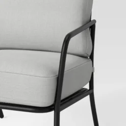 2pc Metal Mesh Outdoor Patio Chairs With Double Cushions, Club Chairs Black - Room Essentials™ 11 2pc Metal Mesh Outdoor Patio Chairs With Double Cushions, Club Chairs Black - Room Essentials™ -Room Essentials GUEST e78b6241 638a 4296 8ce1 db41e8e3dfb1