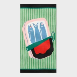 Sardines Beach Towel - Room Essentials™ 5 Sardines Beach Towel - Room Essentials™ -Room Essentials GUEST eef1c252 8b4d 46df 8398 d5f811786447