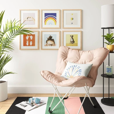 (Set Of 6) 11" X 11" Matted To 8" X 8" Frame Set - Room Essentials™ 1 (Set Of 6) 11" X 11" Matted To 8" X 8" Frame Set - Room Essentials™