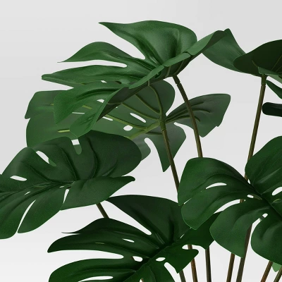 8"x9" Monstera Artificial Plant - Room Essentials™ 2 8"x9" Monstera Artificial Plant - Room Essentials™ - Image 2