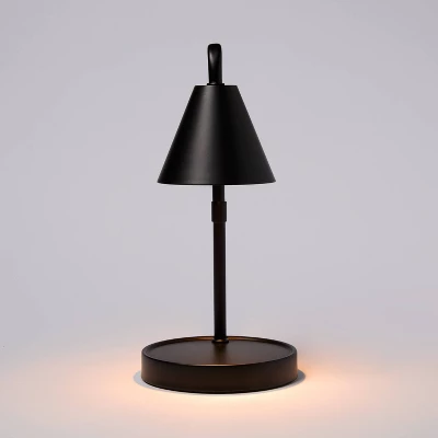 Candle Lamp Warmer Black Metal - Room Essentials™ 2 Candle Lamp Warmer Black Metal - Room Essentials™ - Image 2